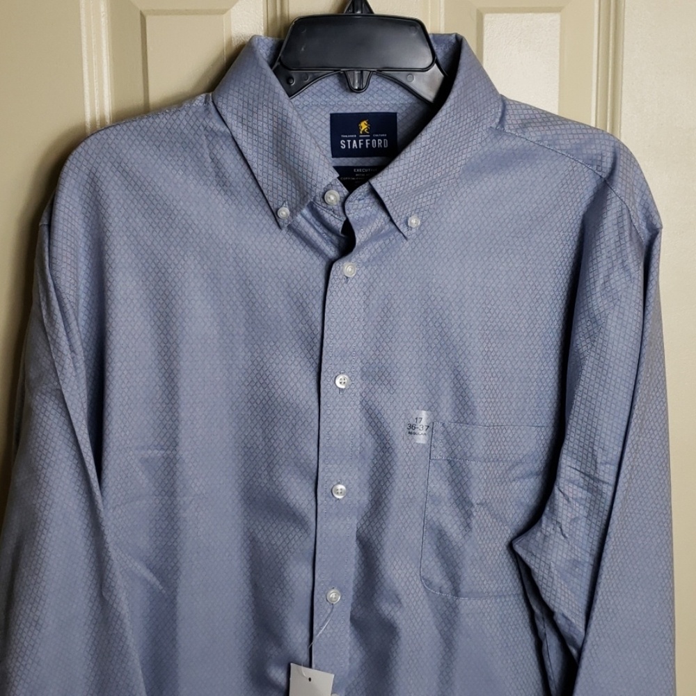Oxford Mens Button Down Collar Long Sleeve